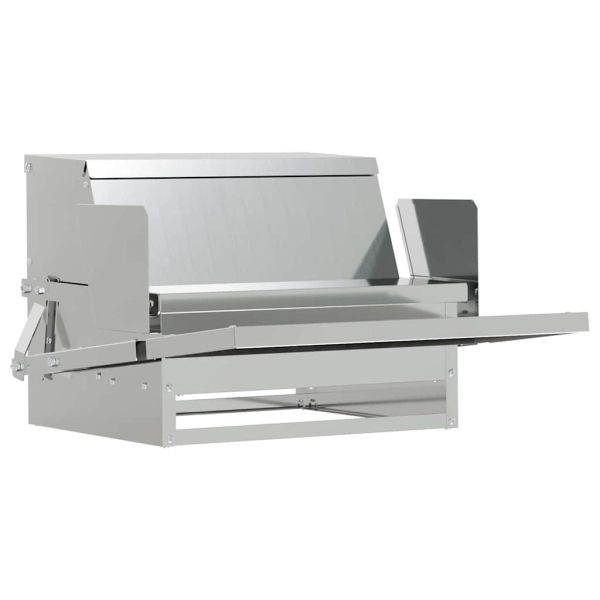 Кокошка Т ределна хранилка Сребрист 50 x 40 x 29 см