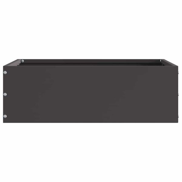 Ограда за трева Черно 40 x 40 x 13 cm Стомана