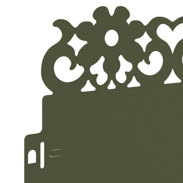 Ограничители за тревни площи 30 pcs Маслинено зелено