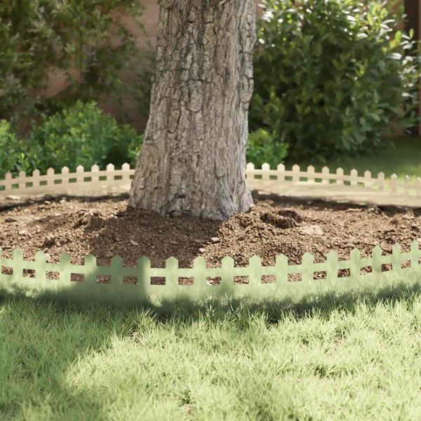 Ограничители за тревни площи 20 pcs Сребрист 103 x 0,05 x 22 см