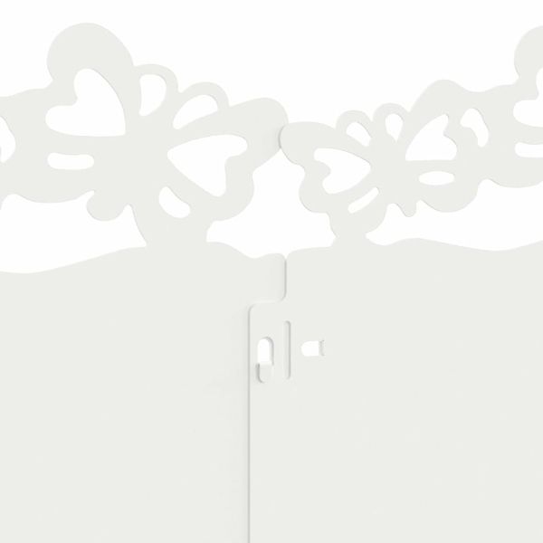 Ограничители за тревни площи 30 pcs Бяло 103 x 0,05 x 22 см