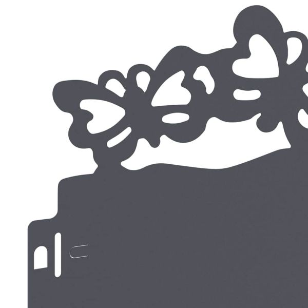 Ограничители за тревни площи 30 pcs Антрацит 103 x 0,05 x 22 см