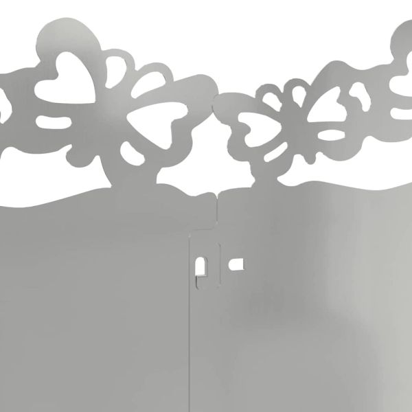 Ограничители за тревни площи 20 pcs Сребрист 103 x 0,05 x 22 см