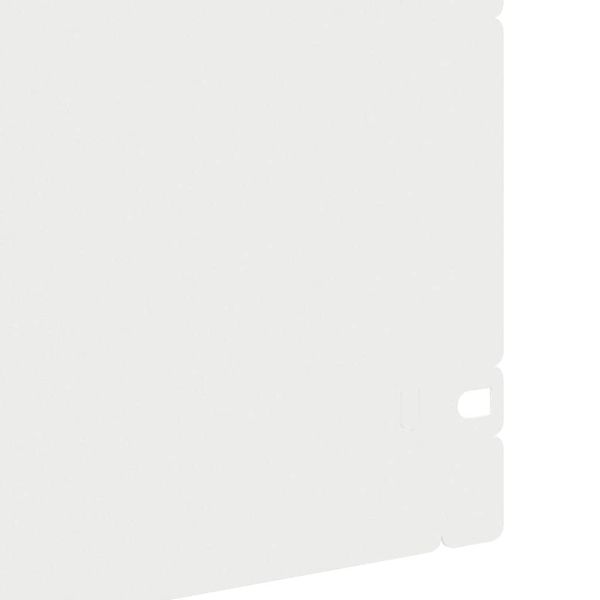 Ограничители за тревни площи 20 pcs Бяло 103 x 0,05 x 22 см