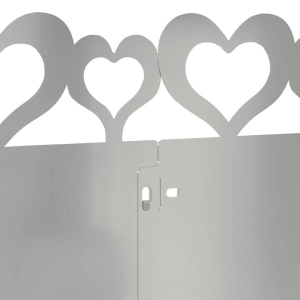 Ограничители за тревни площи 20 pcs Сребрист 103 x 0,05 x 22 см