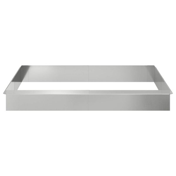 Огради за охлюви 12 pcs Сребрист Галванизирана стомана