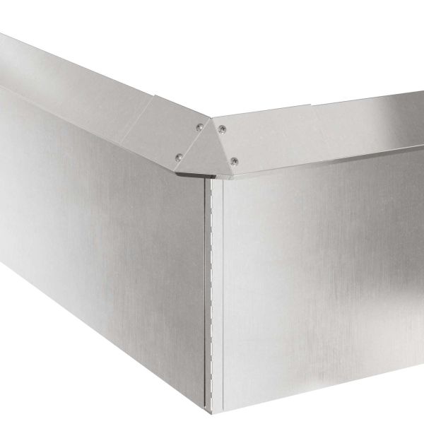 Огради за охлюви 20 pcs Сребрист Неръждаема стомана