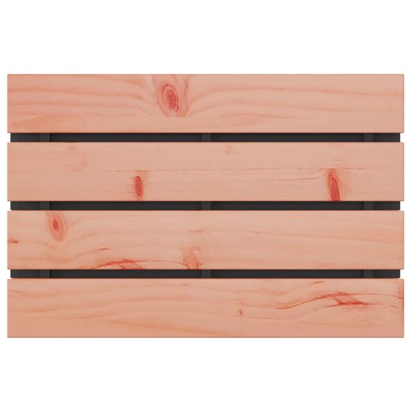 Градинска пейка Черно 60 x 40 x 43 см