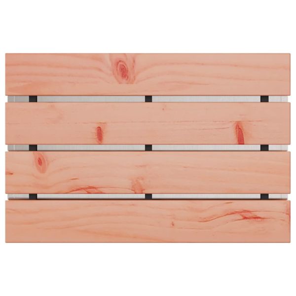 Градинска пейка Сребрист 60 x 40 x 43 см Неръждаема стомана