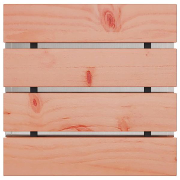 Градинска пейка Сребрист 40 x 40 x 43 cm Неръждаема стомана