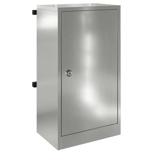 Пощенска кутия Черно 30 x 20 x 55 см Галванизирана стомана