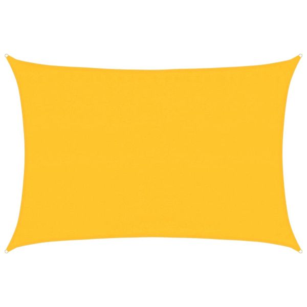 Платно-сенник, 160 г/м², правоъгълно, жълт, 3,5x4,5 м, HDPE