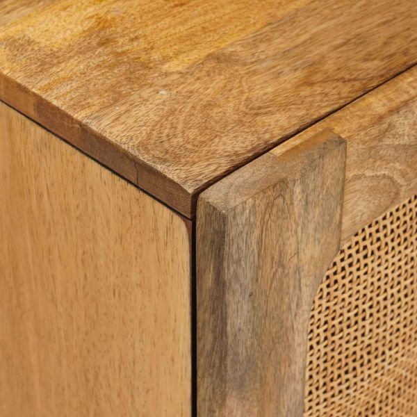 Комплекти за баня с чекмедже Естествен Солидно мангово дърво