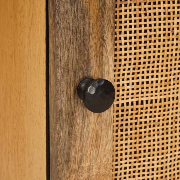 Комплекти за баня с чекмедже Естествен Солидно мангово дърво