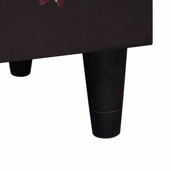 Комплект шкафове за баня с чекмедже 3 pcs Солидно мангово дърво