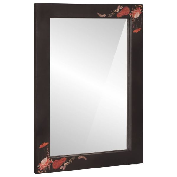 Комплект шкафове за баня с чекмедже 5 pcs Солидно мангово дърво