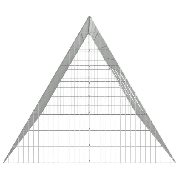 Клетка за пилета Сребрист 430 x 100 x 85 см