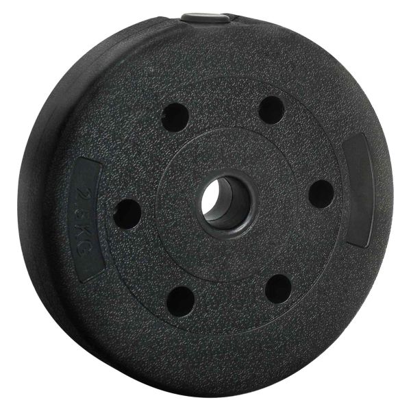 Комплект 2 в 1 дъмбел Черен и син 121 x 19,5 x 19,5 см