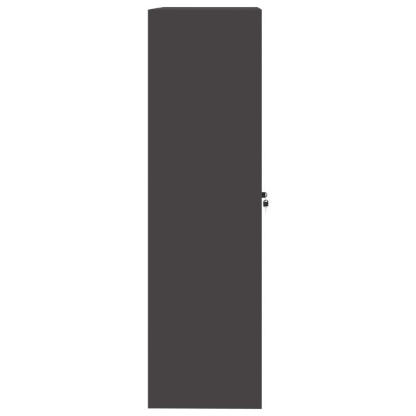 Шкаф за съхранение със съхранение 2 pcs Черно 90 x 40 x 140 cm