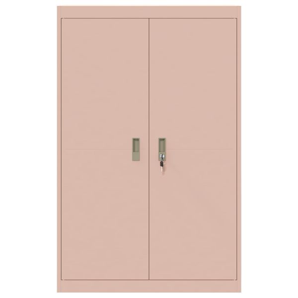 Шкаф за съхранение със съхранение 2 pcs Розово 90 x 40 x 140 cm