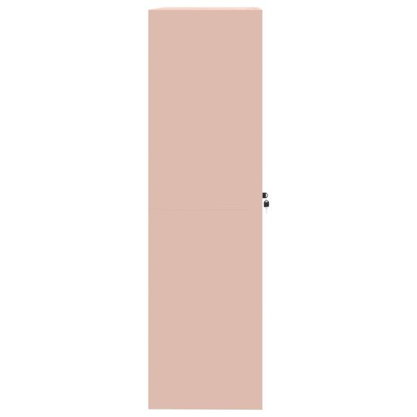 Шкаф за съхранение със съхранение 2 pcs Розово 90 x 40 x 140 cm