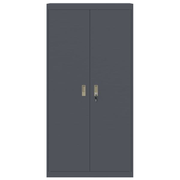 Шкаф за съхранение 2 pcs Антрацит 90 x 40 x 180 cm