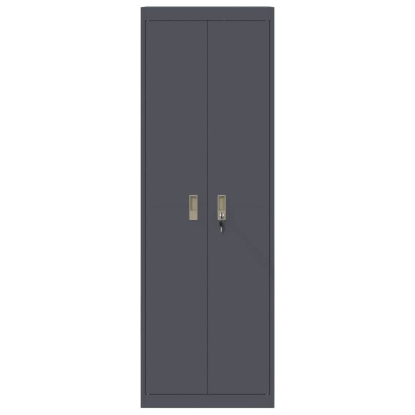 Шкаф за съхранение 2 pcs Антрацит 60 x 40 x 180 см