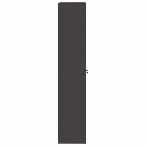 Шкаф за съхранение със съхранение 2 pcs Черно 60 x 40 x 200 см