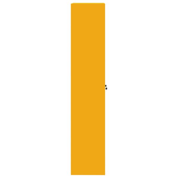 Шкаф за съхранение 2 pcs Горчично жълто 60 x 40 x 200 см