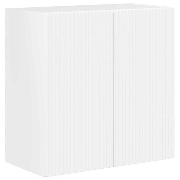 Монтиране на стена 6 pcs Лъскаво бяло