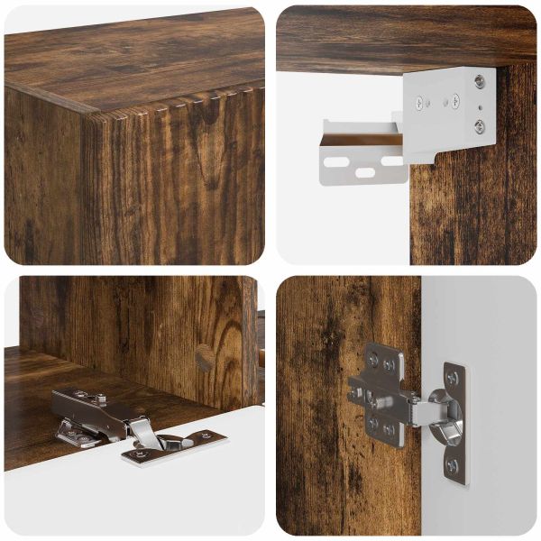 Монтиране на стена 6 pcs Димян дъб