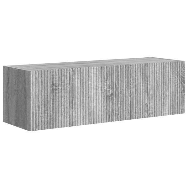 Монтиране на стена 6 pcs Сив Сонома