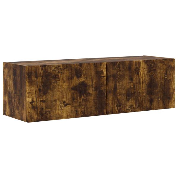 Комплект ТВ шкаф 3 pcs Димян дъб Инженерно дърво