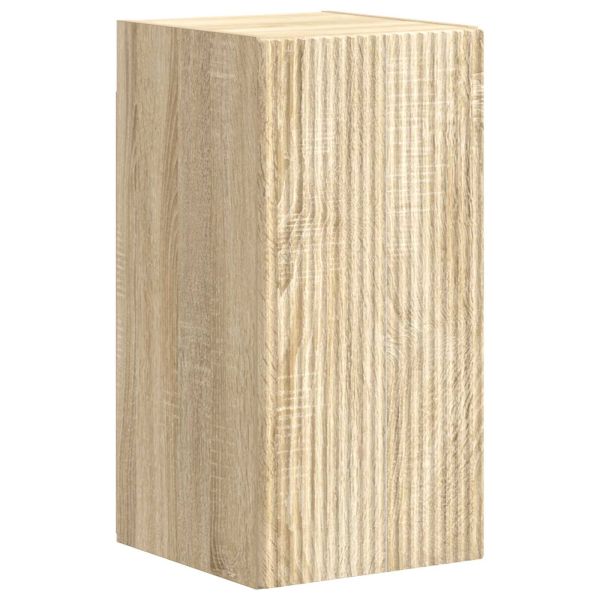 Комплект ТВ шкаф 3 pcs Сонома дъб Инженерно дърво