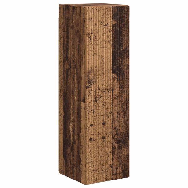 Комплект ТВ шкаф 3 pcs Старо дърво Инженерно дърво