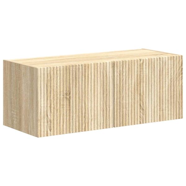 Комплект ТВ шкаф 4 pcs Сонома дъб Инженерно дърво