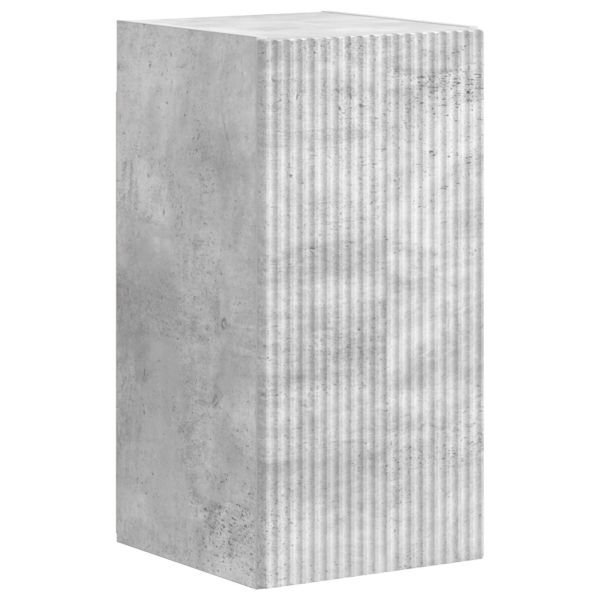 Комплект ТВ шкаф 4 pcs Циментено сиво Инженерно дърво