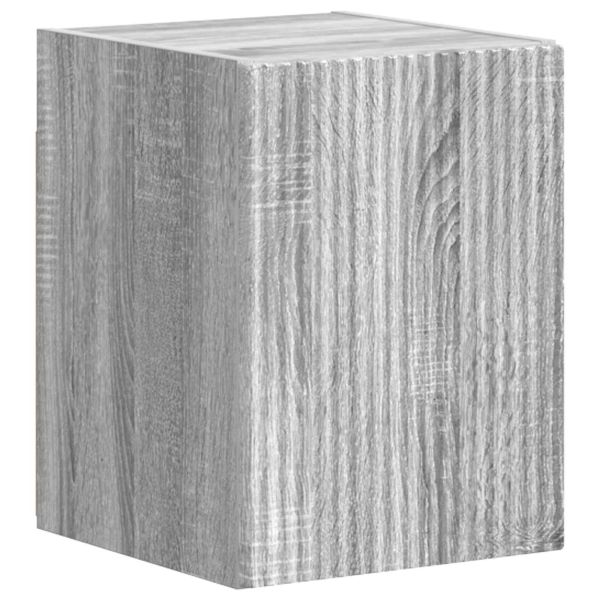 Комплект ТВ шкаф 4 pcs Сив Сонома Инженерно дърво