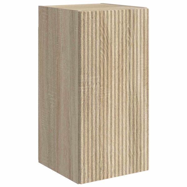 Комплект ТВ шкаф 6 pcs Сонома дъб Инженерно дърво