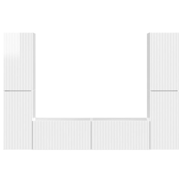 3 pcs Лъскаво бяло