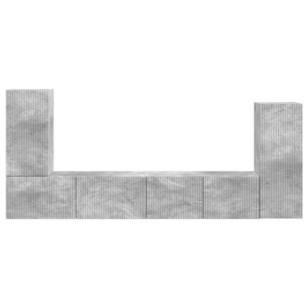 4 pcs Циментено сиво