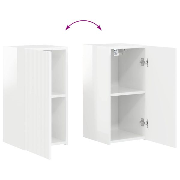 4 pcs Лъскаво бяло