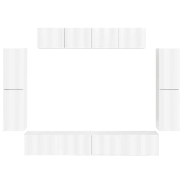 4 pcs Лъскаво бяло