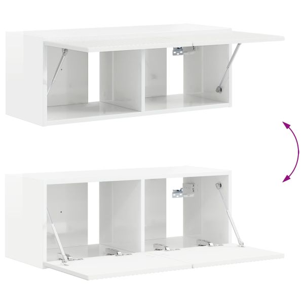 4 pcs Лъскаво бяло