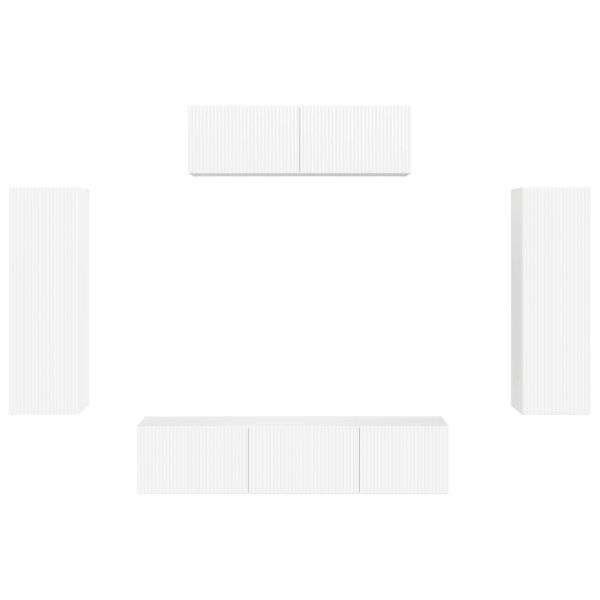 3 pcs Лъскаво бяло