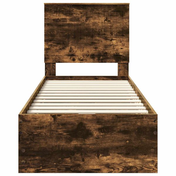 Рамка за легло Димян дъб 75 x 190 cm Инженерна дървесина