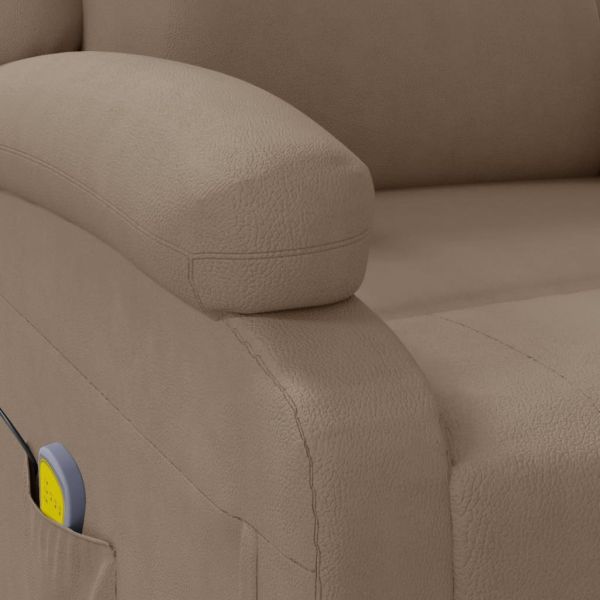 Масажен стол, капучино, изкуствена кожа