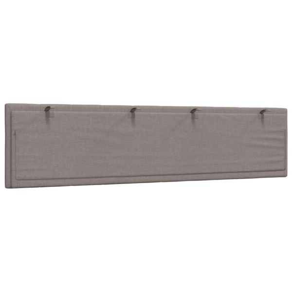 Мека табла за легло Hanko, таупе, 200 см, плат