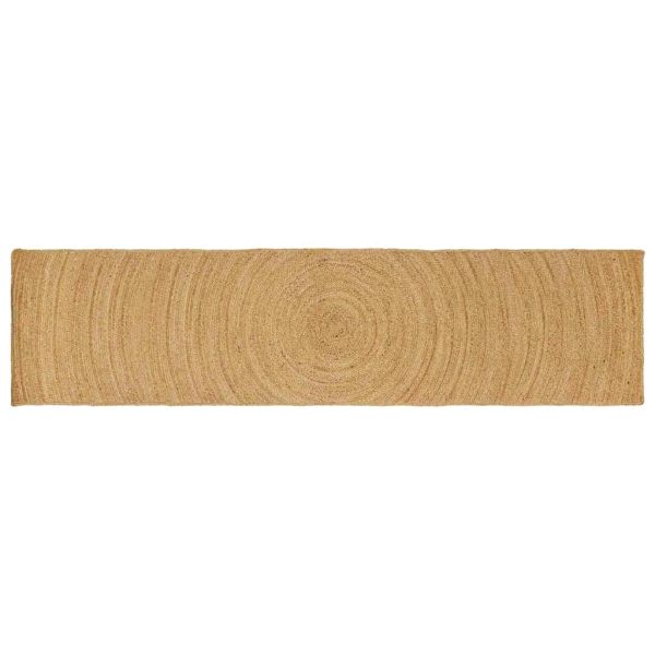 Килими за помещение Кафяво 60 х 400 см юта