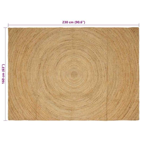 Килими за помещение Кафяво 160 x 230 cm юта